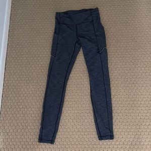 Grey heathered lululemon leggings